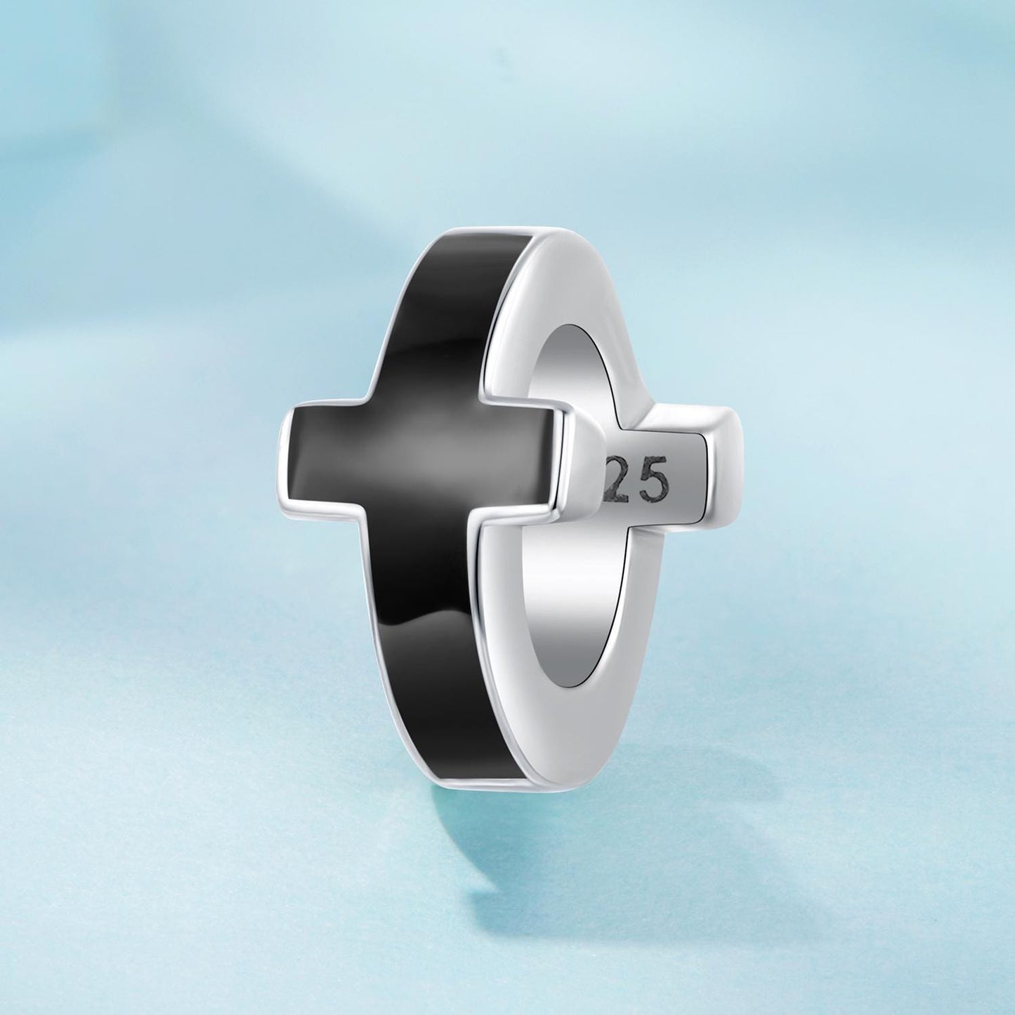 Cross Spacer Beads Charm