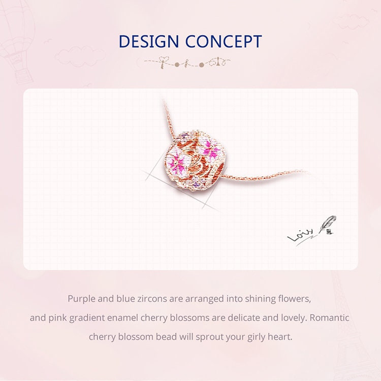 Cherry Blossom Bead Charm