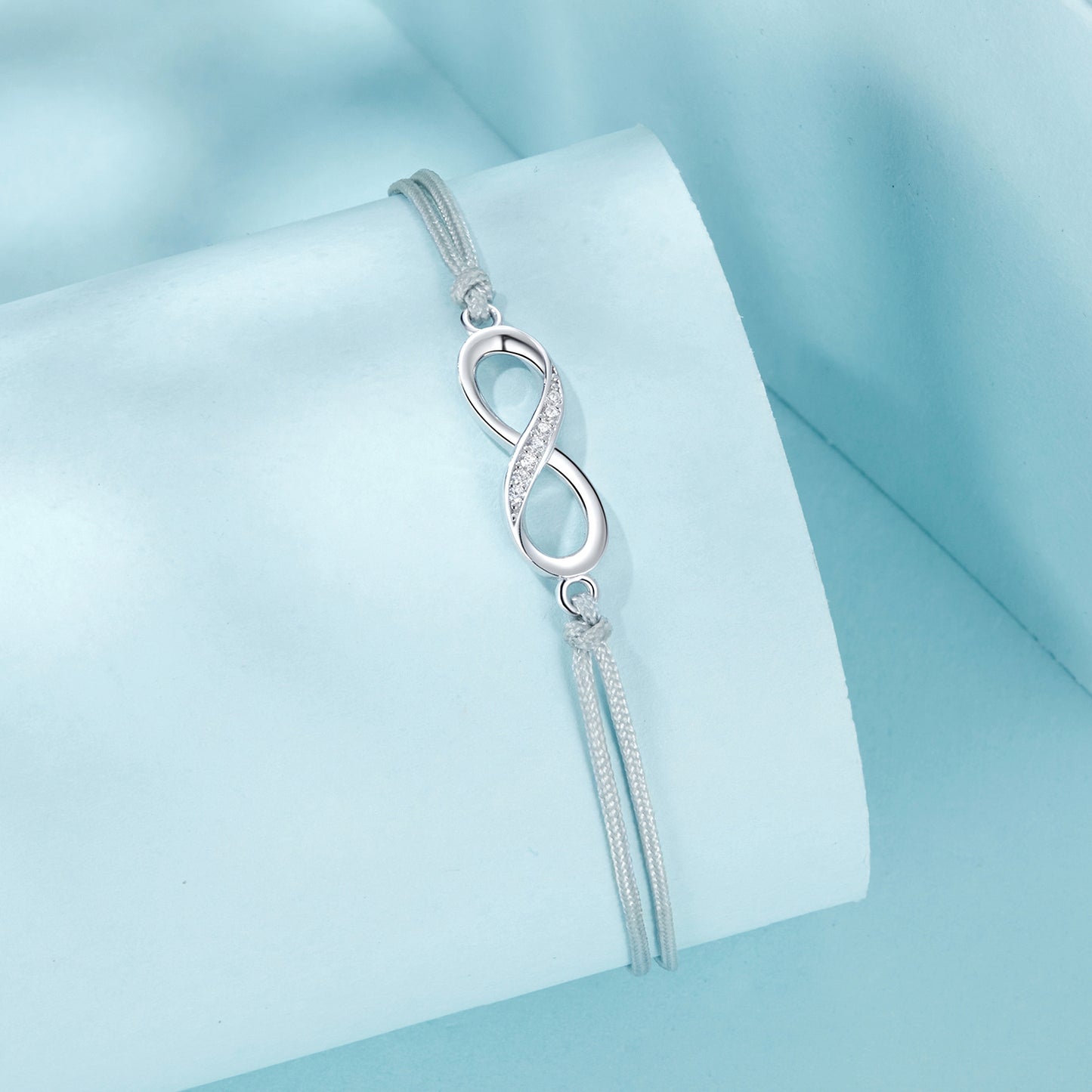 Infinity Symbol Cord Bracelet