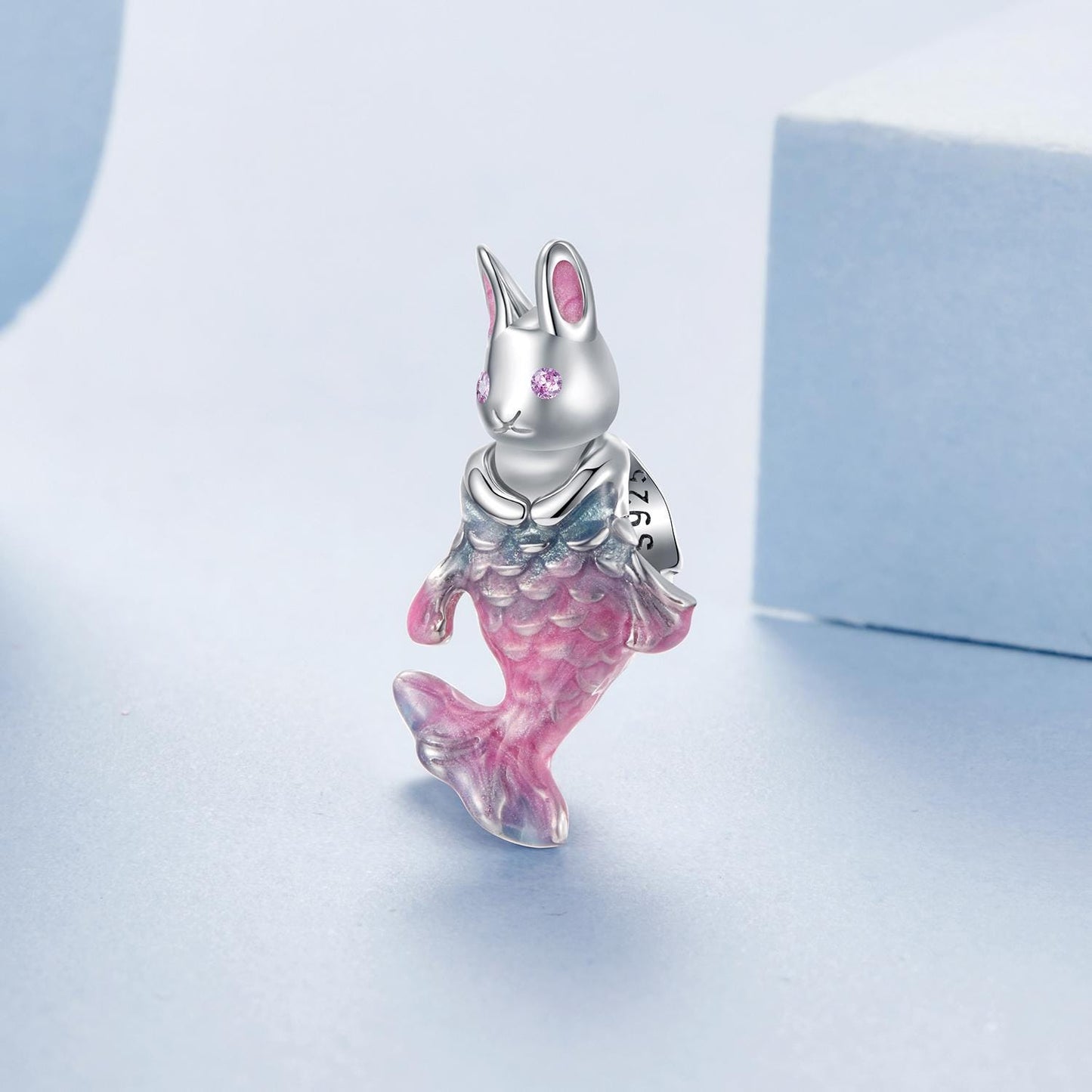 Mermaid Rabbit Charm,