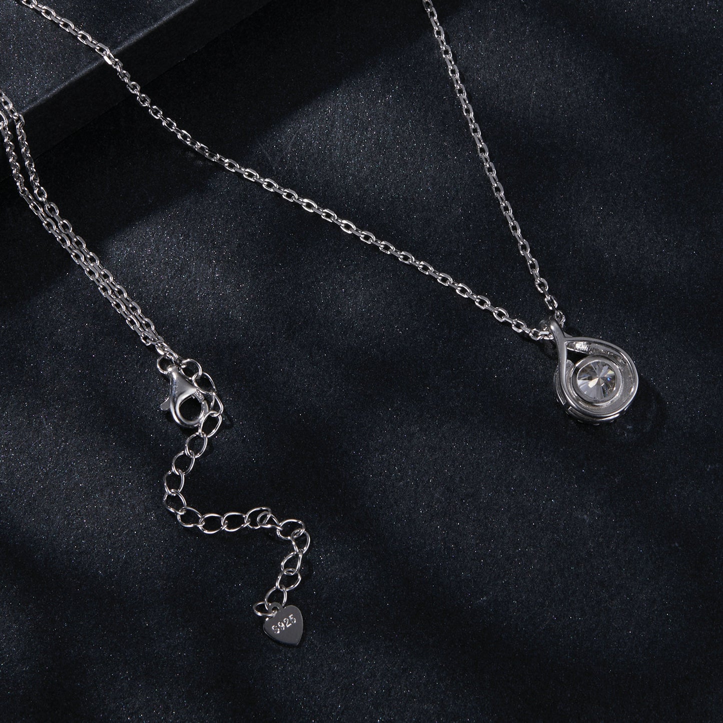 1ct Moissanite Necklace