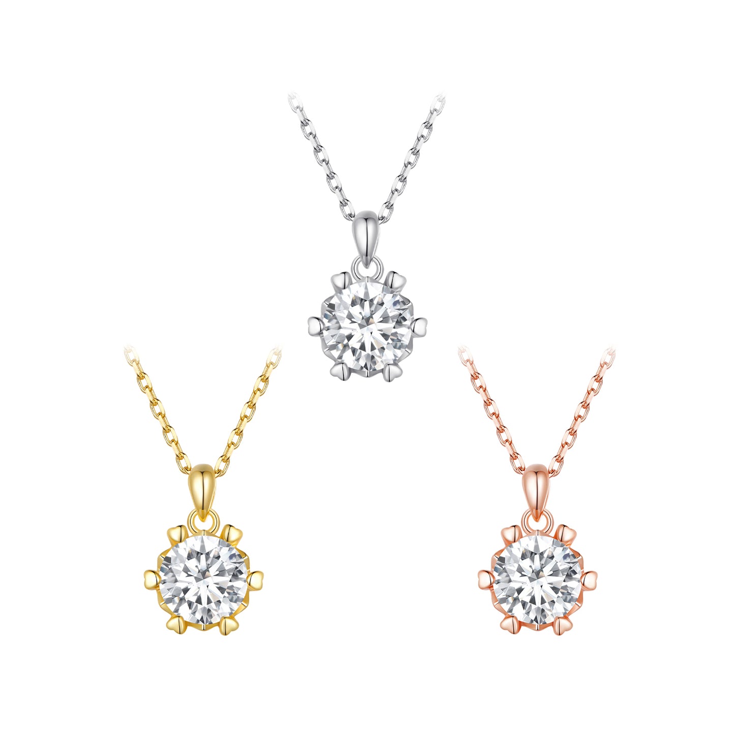 Luxurious Moissanite Necklace