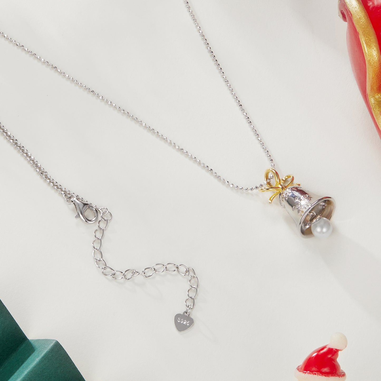 Snowflake Bell Necklace