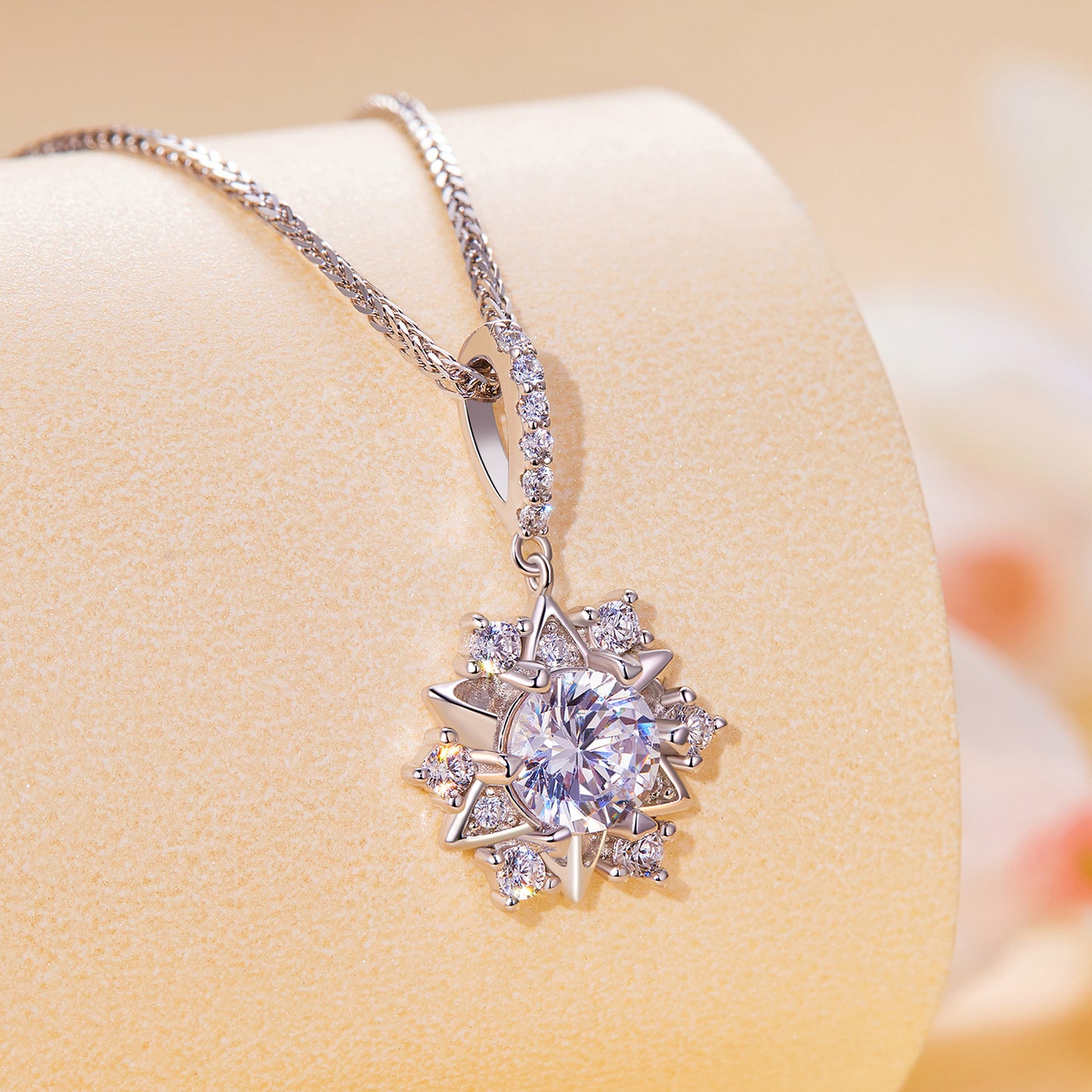 Dazzling Moissanite Necklace