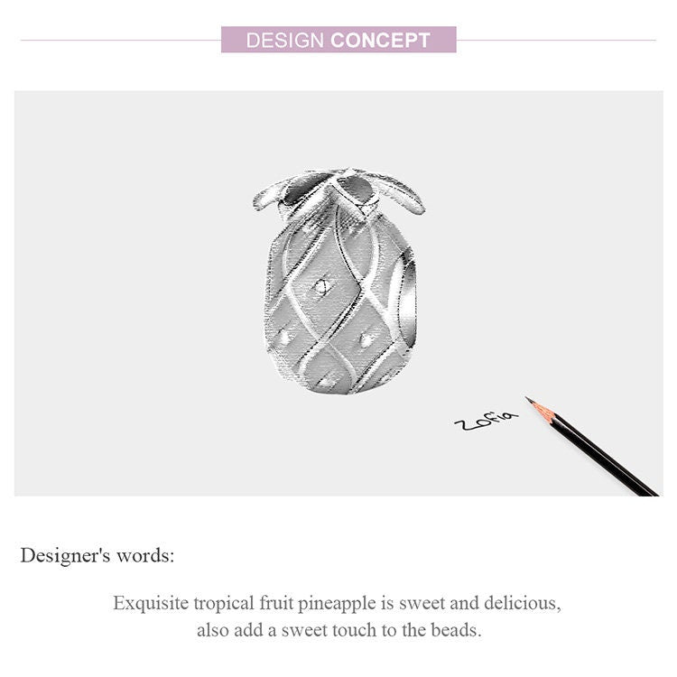 Pineapple Charm