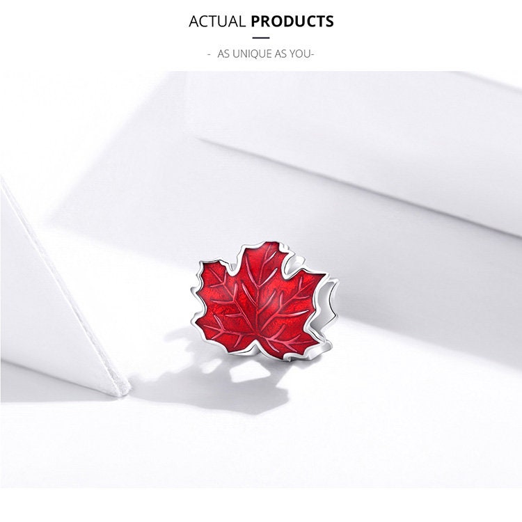 Maple Leaf Charm