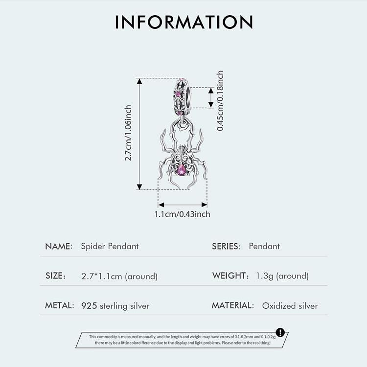 Spider Pendant Charm