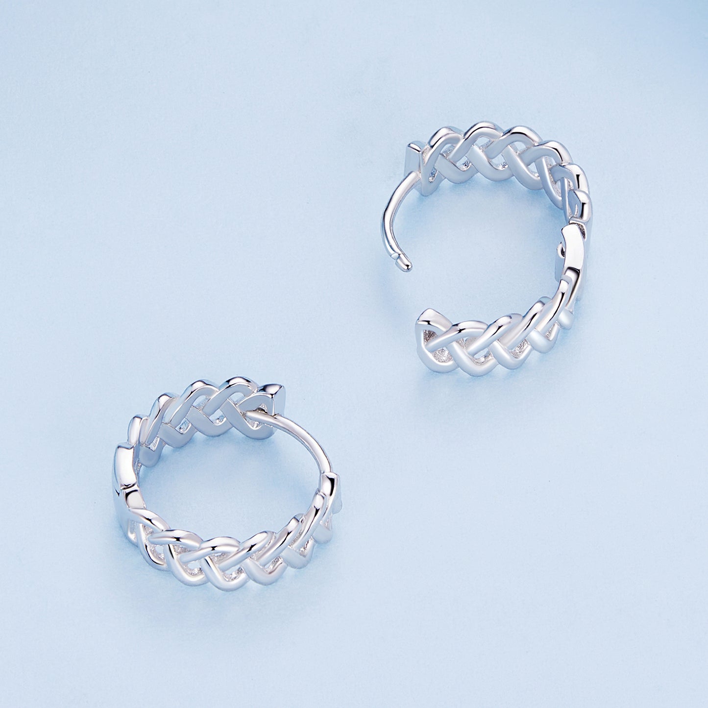 Braided Clip-On Earrings