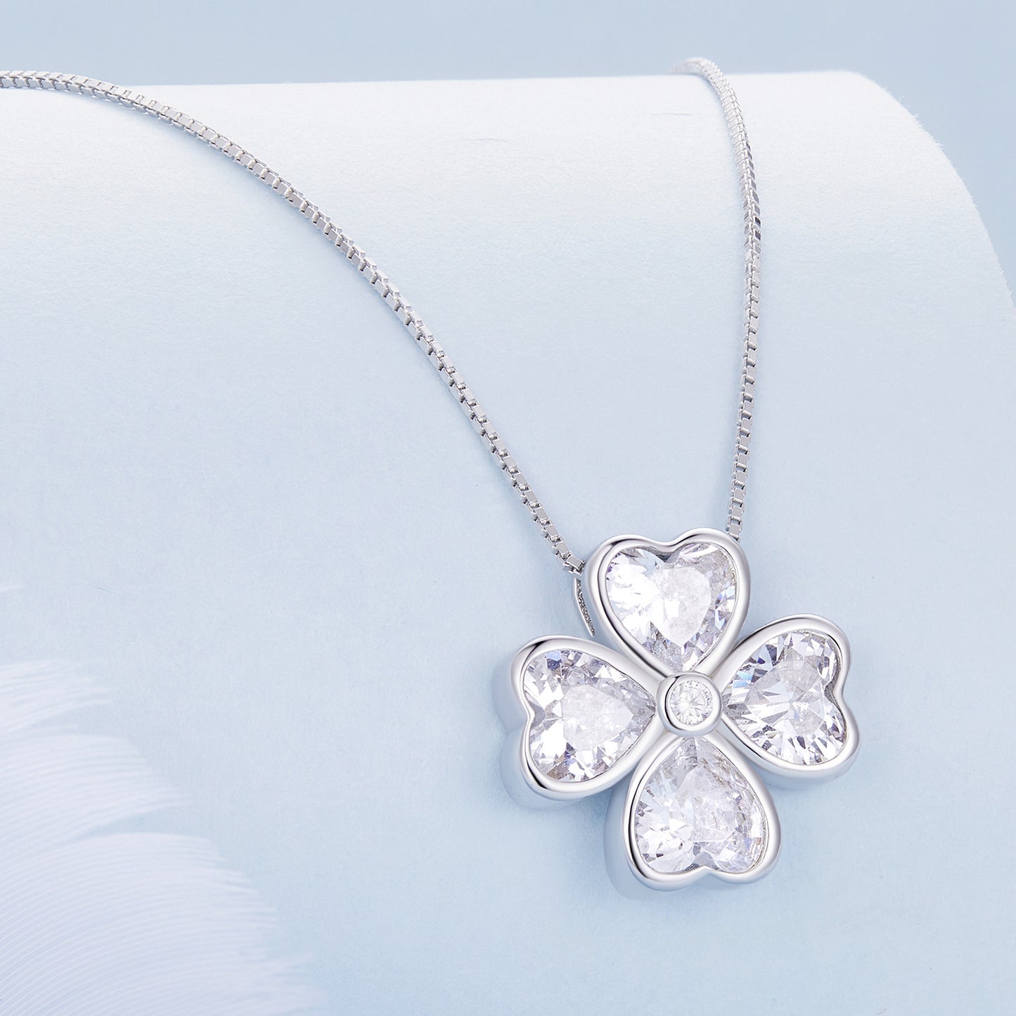 Four-Leaf Clover Pendant Necklace