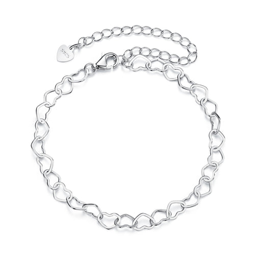 Heart Charm Bracelet