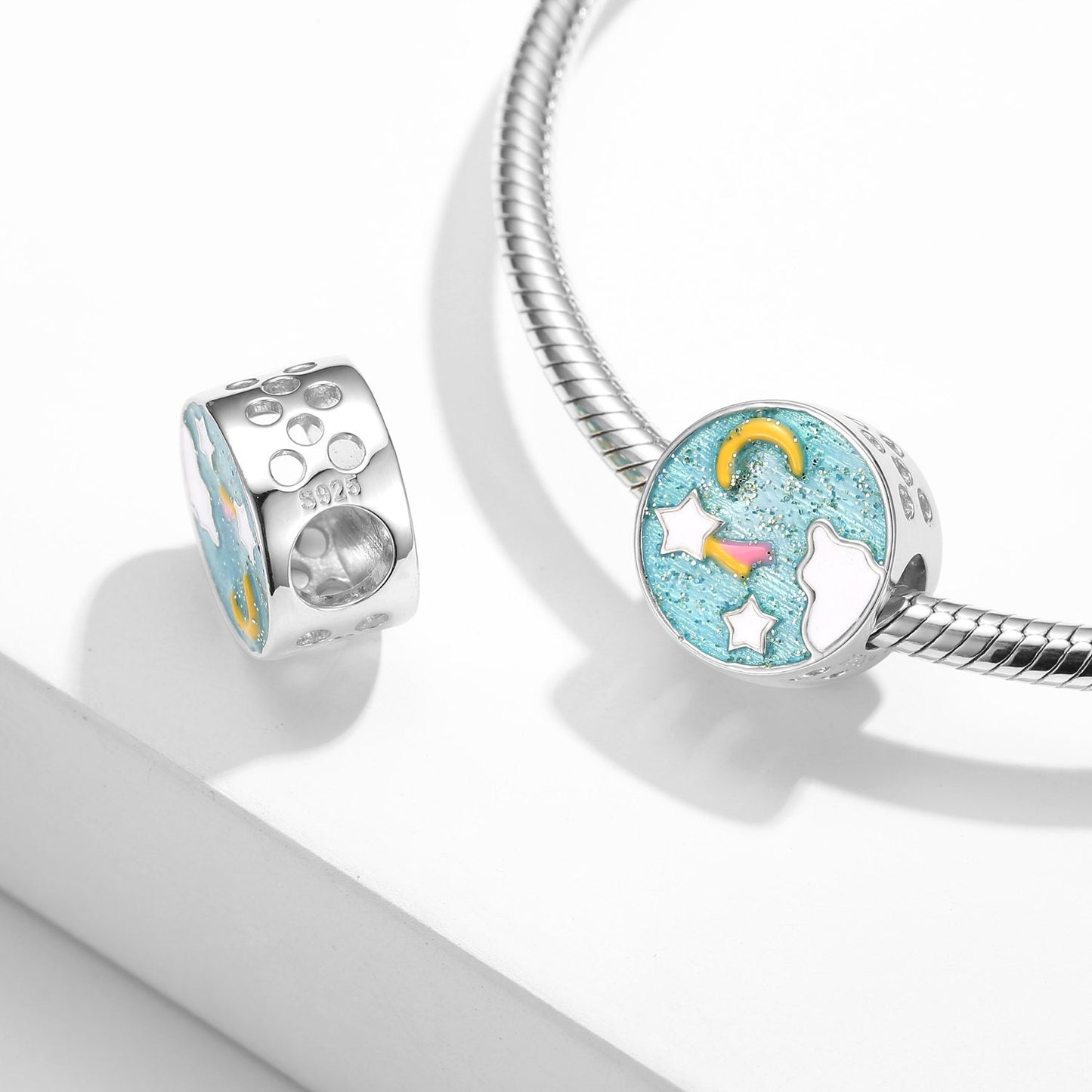Starry Sky Blue Love Charm