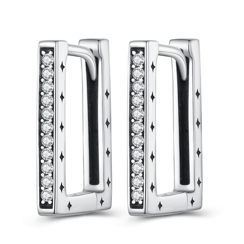 Minimalist Square Clip-On Earrings