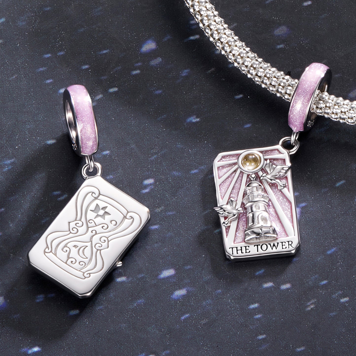 Tarot Card — The Tower Charm