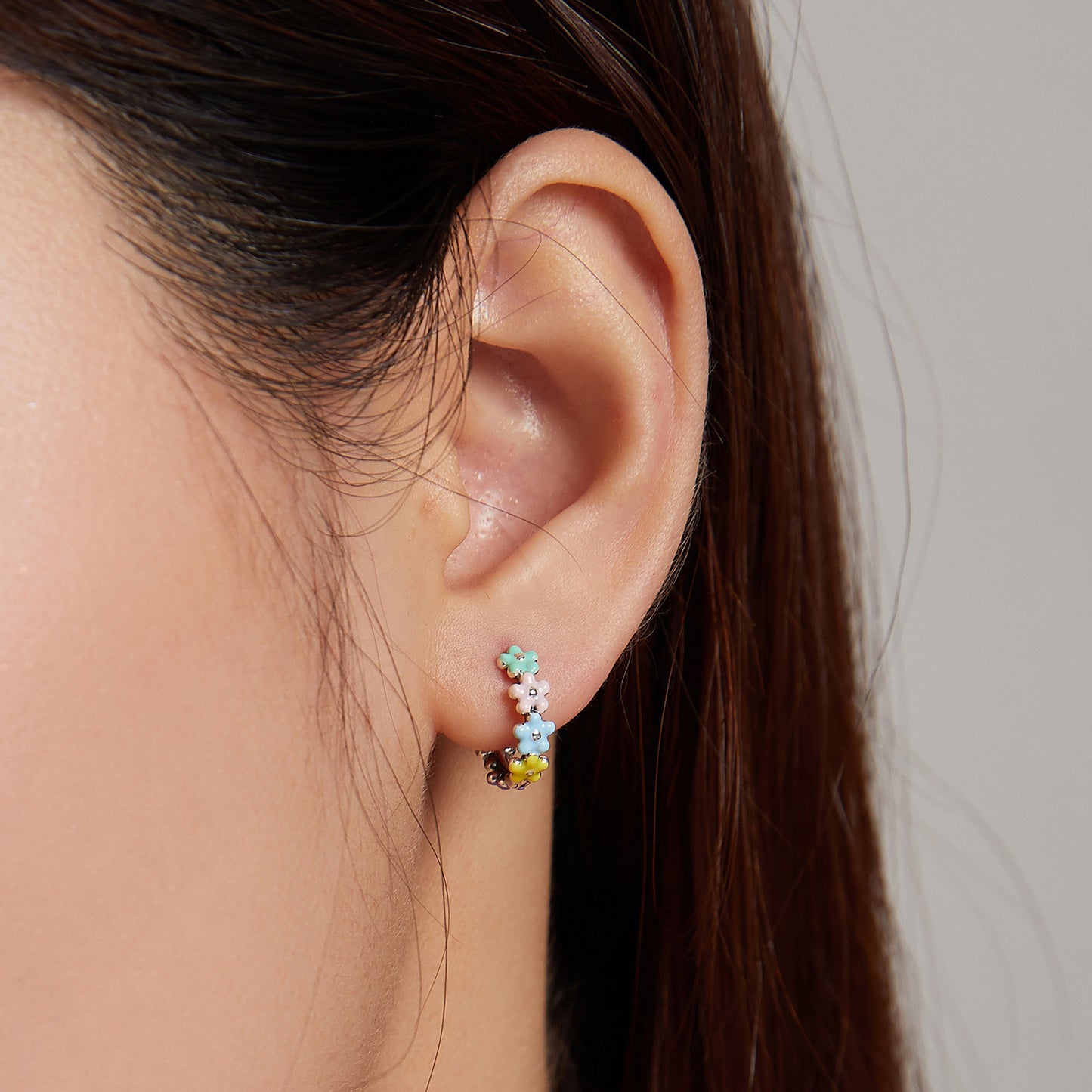 Floral Stud Earrings