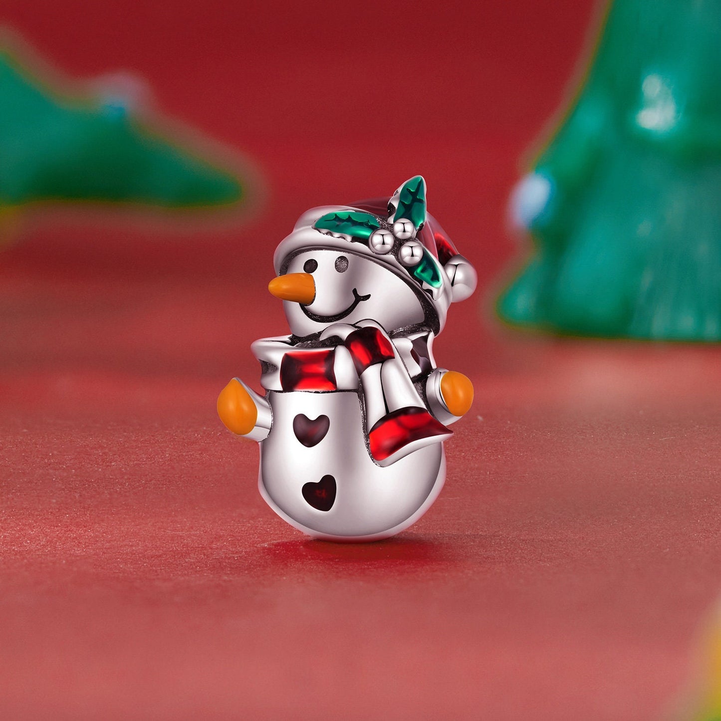 Snowman Bead Charm