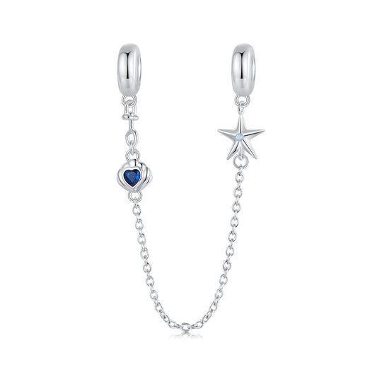Ocean Silicone Safety Chain Charm