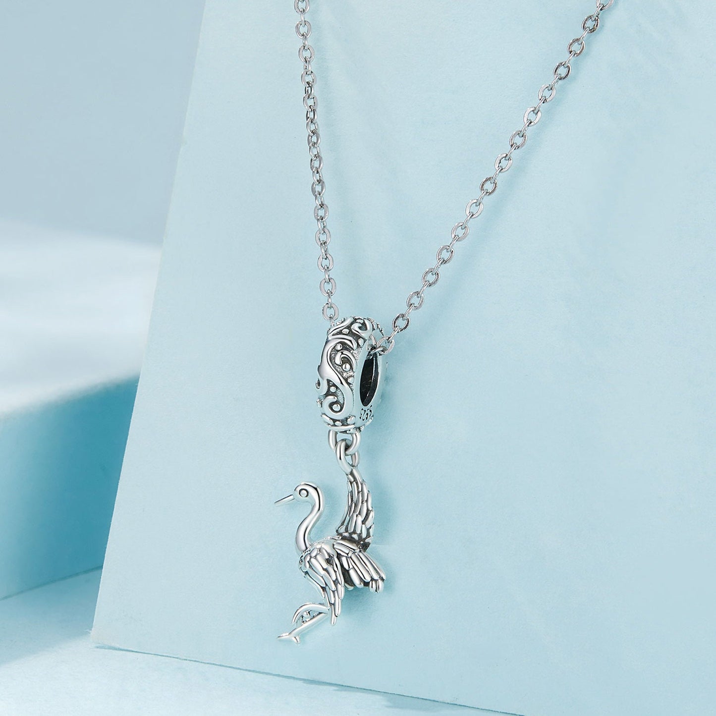 Crane Pendant Charm
