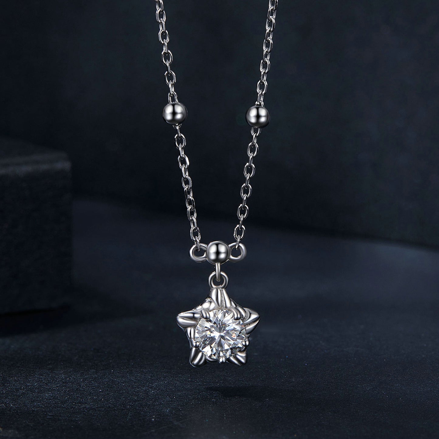 Starlight 0.5ct Moissanite Necklace