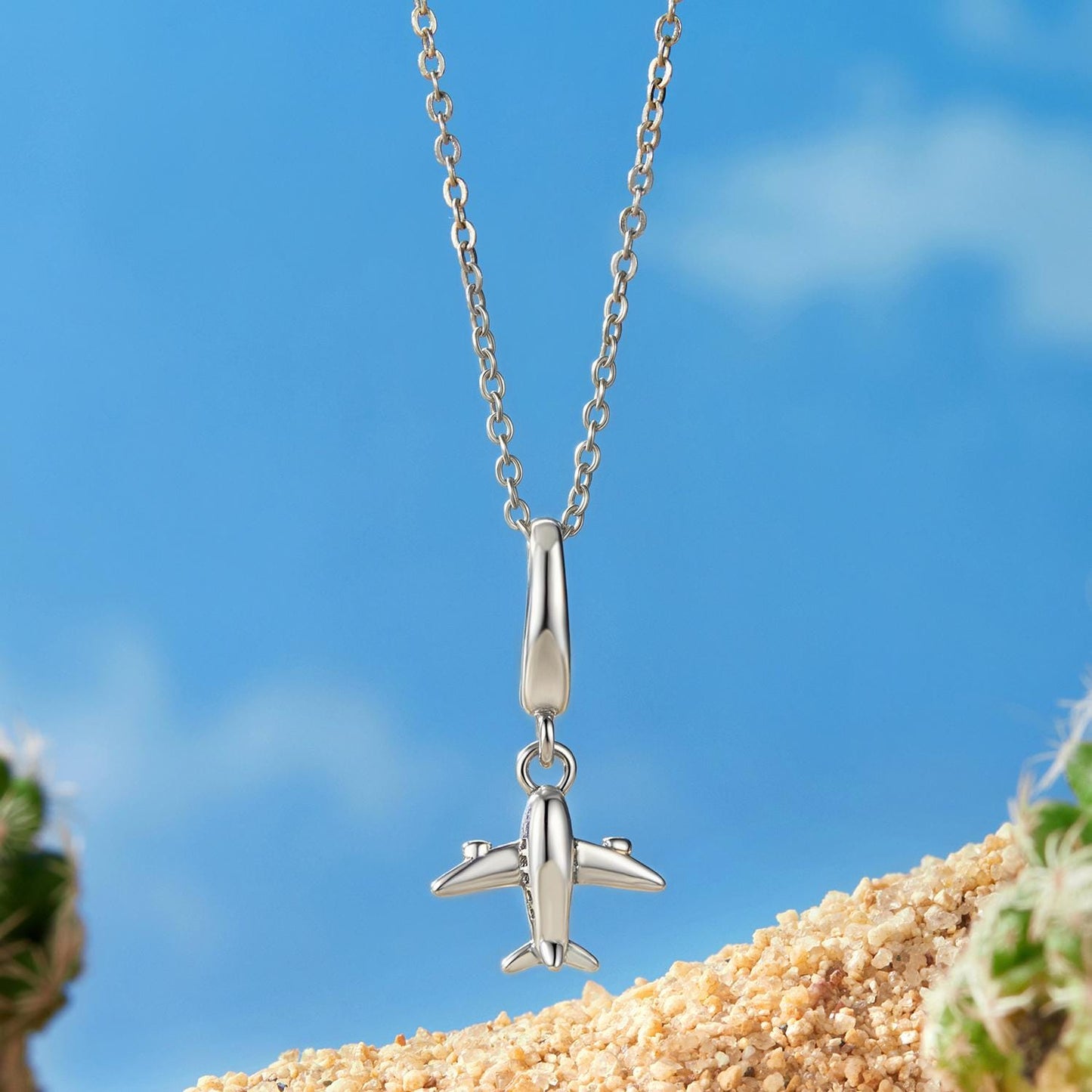 Airplane Pendant Charm