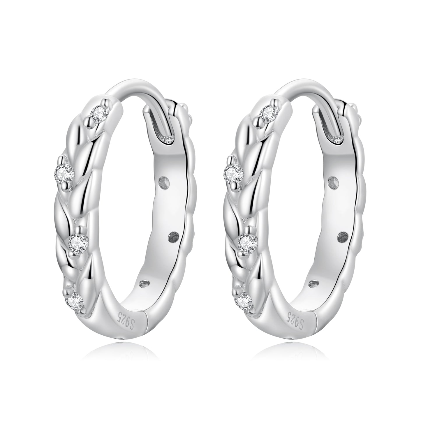 Wheat Clip Earrings