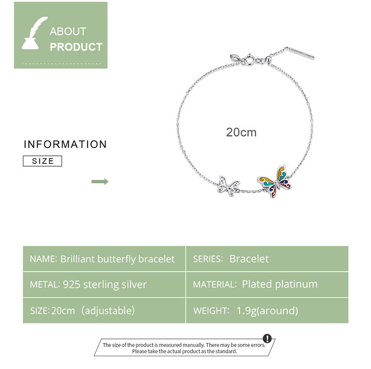 Radiant Butterfly Bracelet