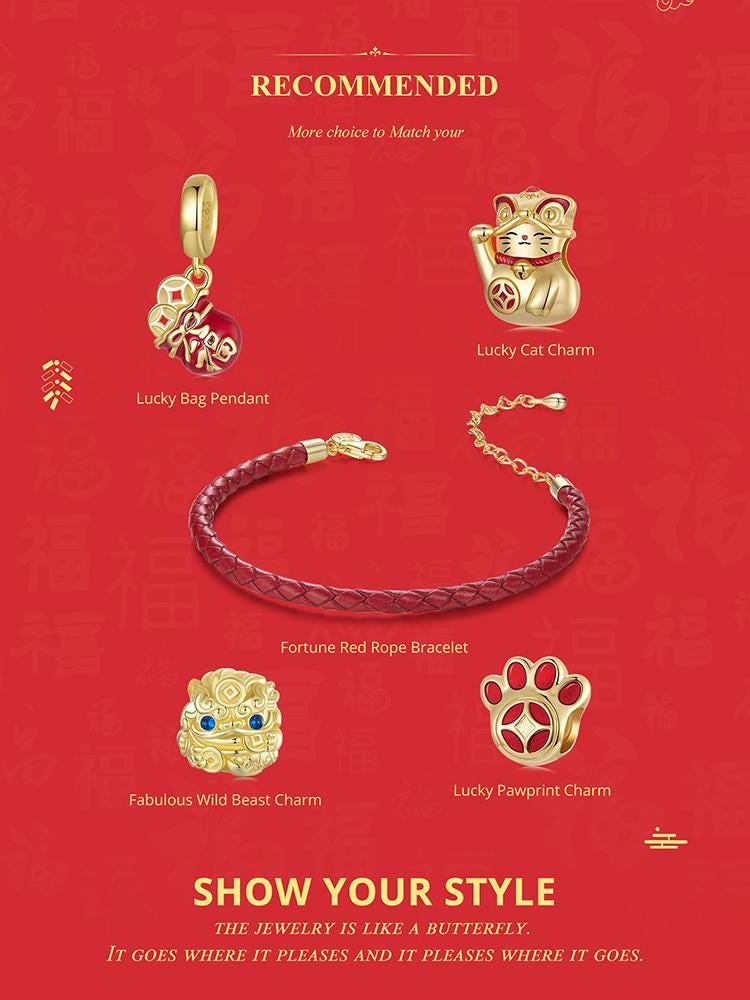 Lucky Bag Pendant Charm
