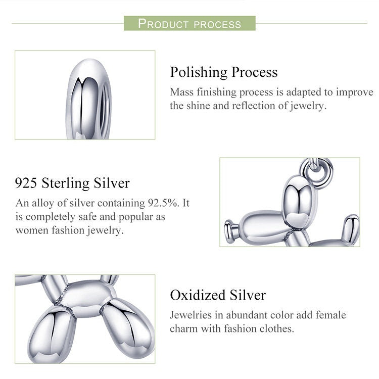 Balloon Dog Charm