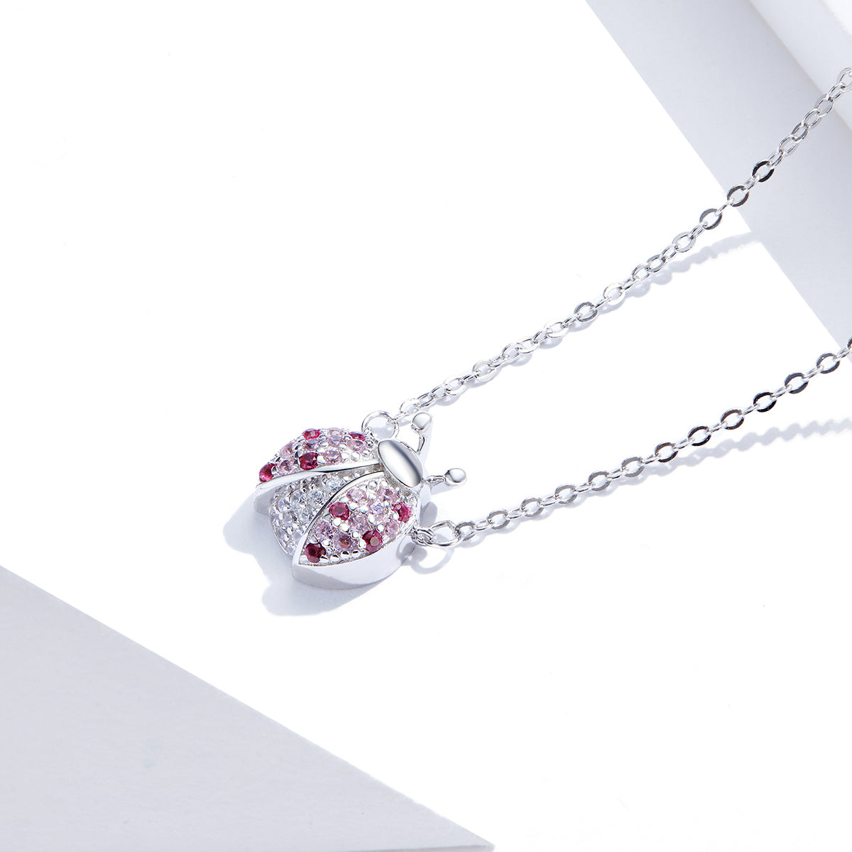 Sparkling Ladybug Necklace
