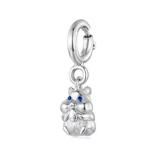 Hamster Locket Pendant Charm