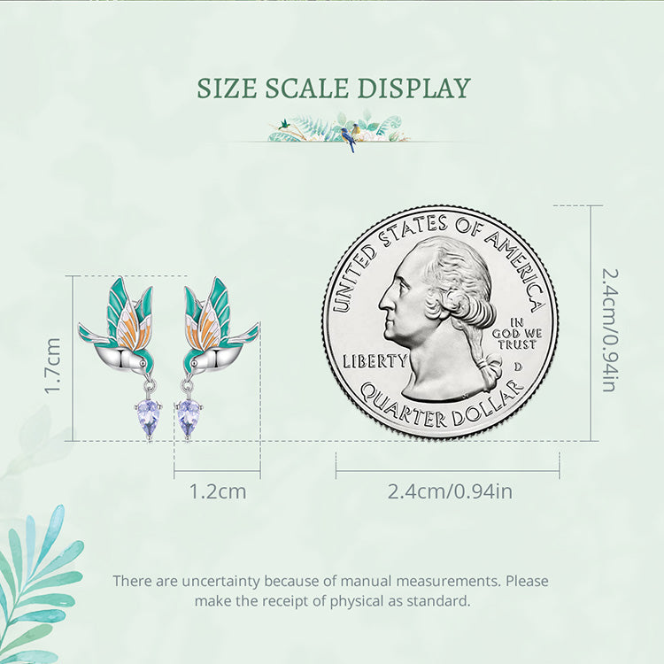 Kingfisher Stud Earrings
