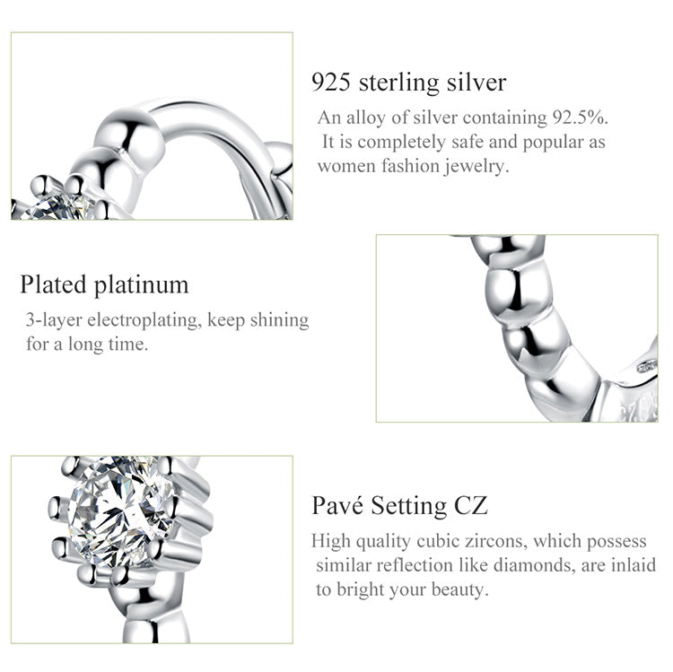 Romantic Hoop Earrings