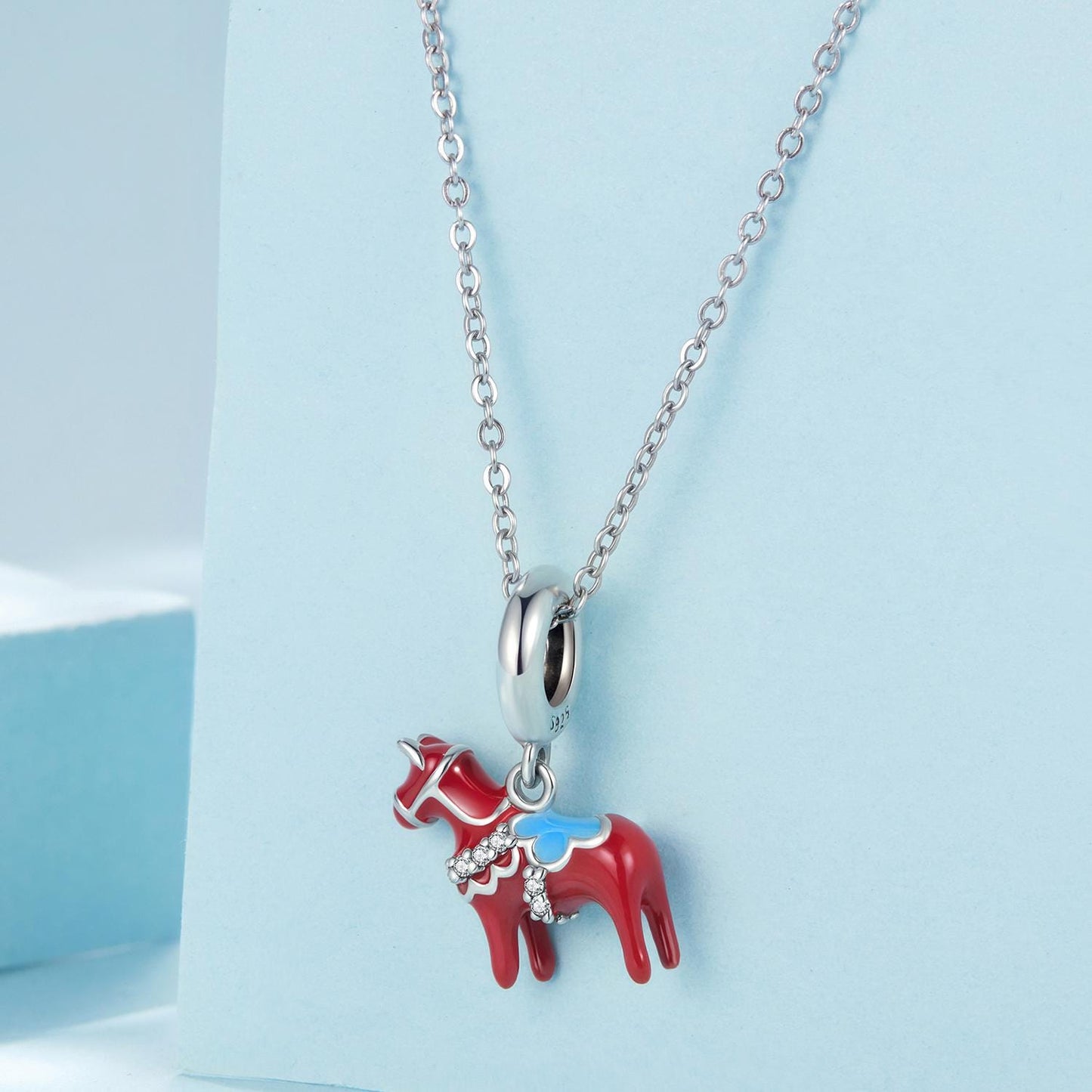 Dala Horse Pendant Charm