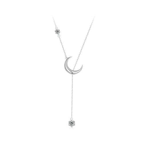 Moonlight Y-Chain Necklace