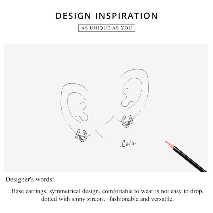 Double Loop Earrings