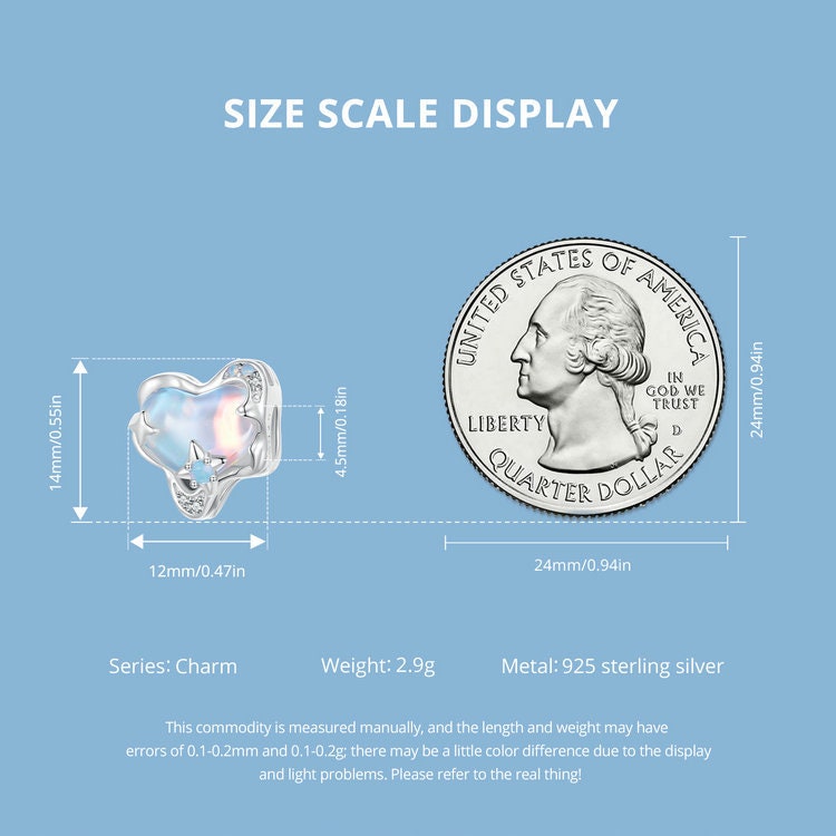 Starry Sky Galaxy Charm