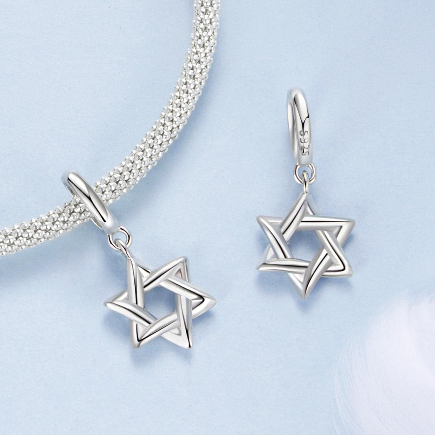 The Star of David Pendant Charm