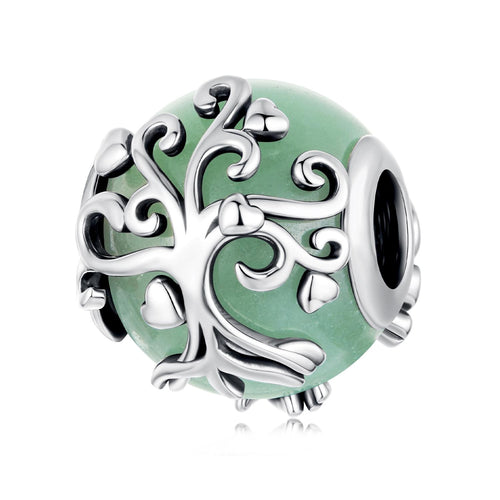Tree of Life Aventurine Charm