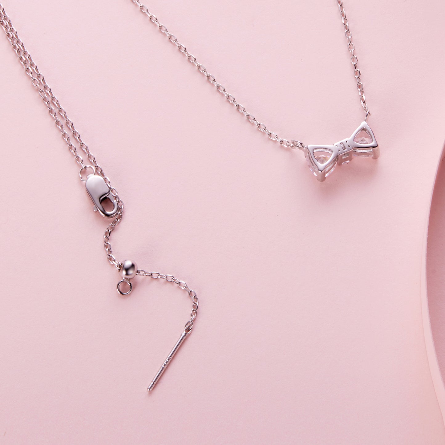 Bowknot Pendant Necklace