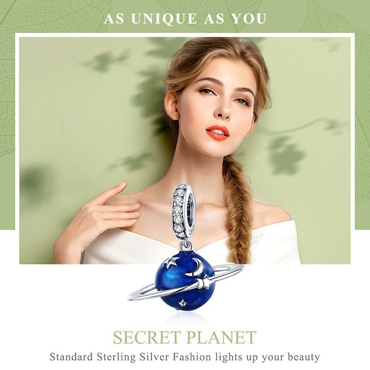 Blue Planet Charm