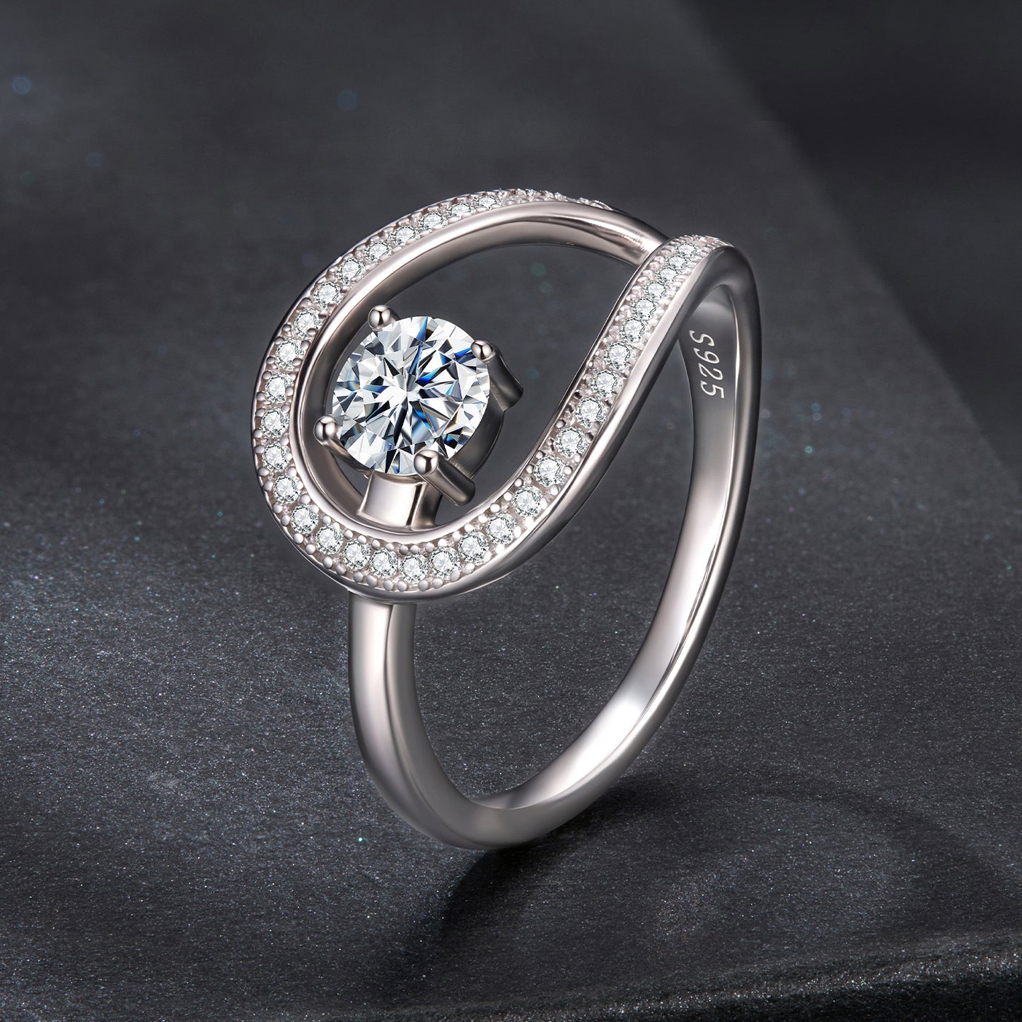 Moissanite Ring