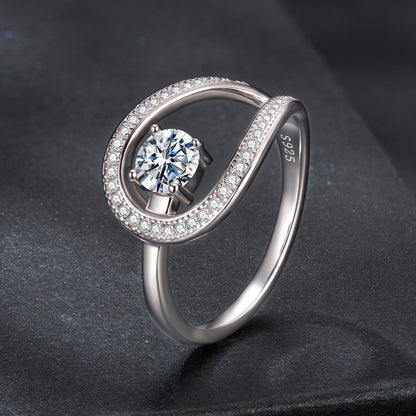 Moissanite Ring