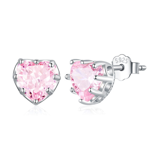 October Birthstone Stud Earrings
