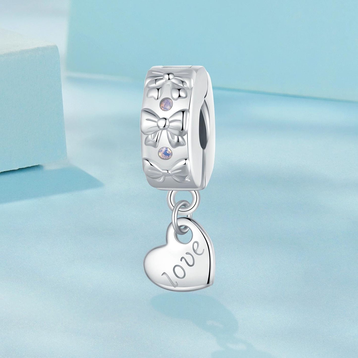 Bow Stopper Beads Charm
