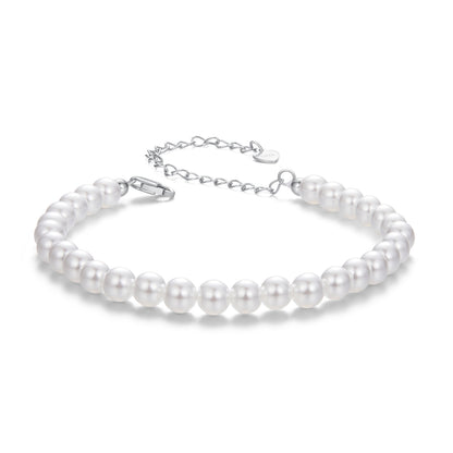 5mm Mother-of-Pearl Bead Bracelet
