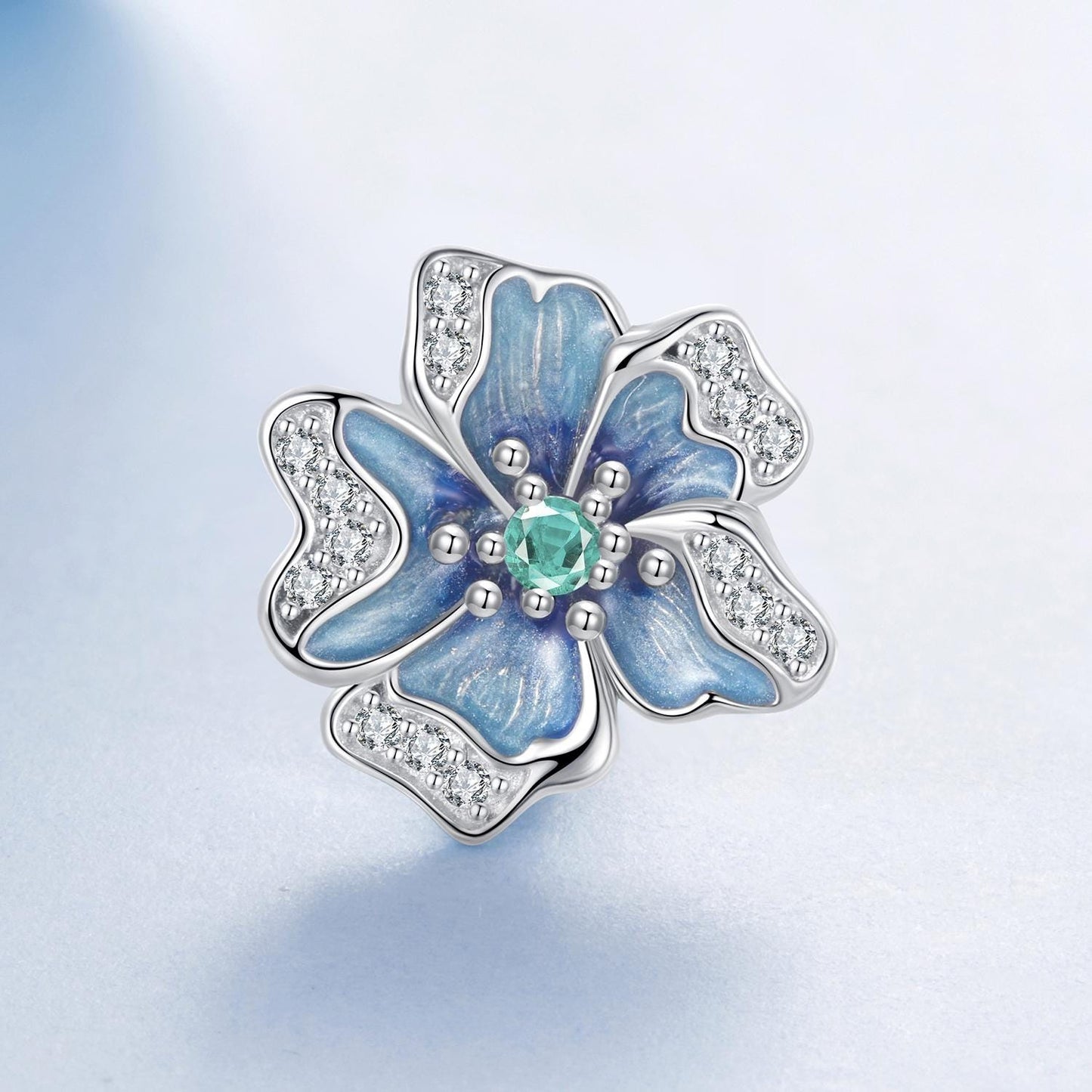 Flower Silicone Beads Charm