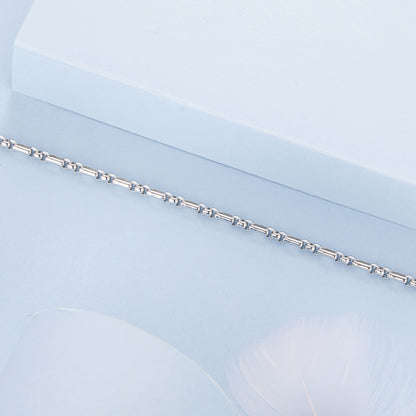 Round Box Chain Bracelet