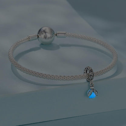 Luminous Firefly Pendant Charm