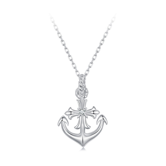 Anchor Charm Necklace