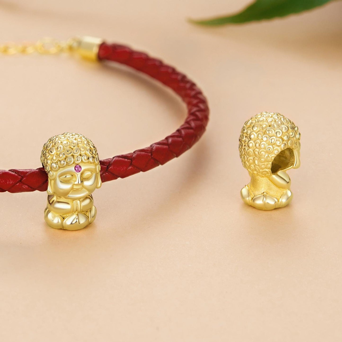 Golden Buddha Charm