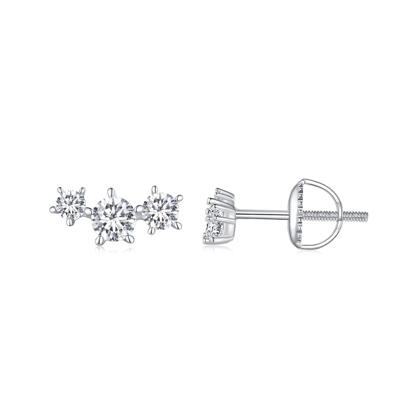Constellation Moissanite Studs